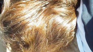 После минета мужик собирается выебать старуху